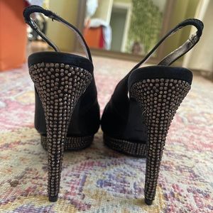 BCBGMaxAzria Peep Toe Heels